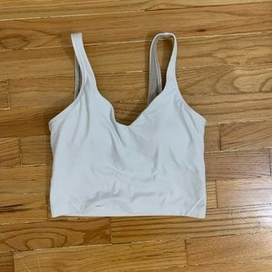 Lululemon Size 4 White Align Tank
